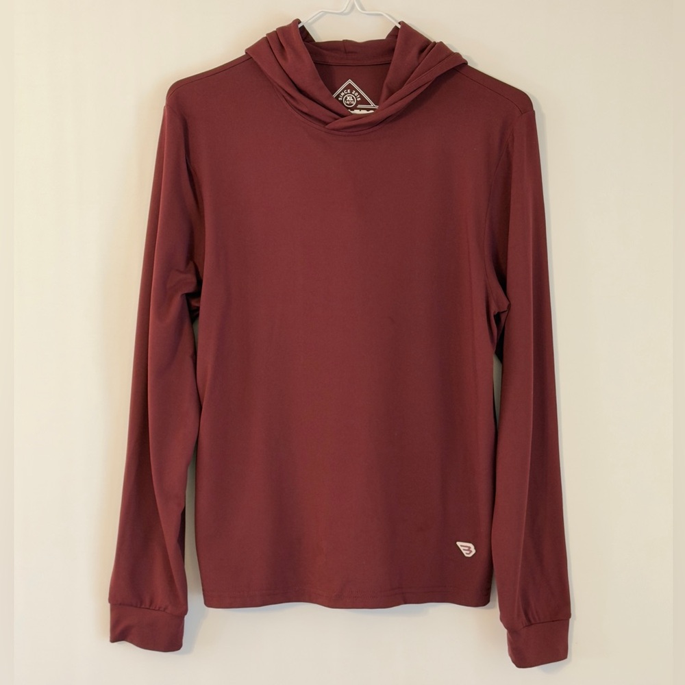 BURLEBO Hoodie Burgundy Maroon Boys XL 14/16
